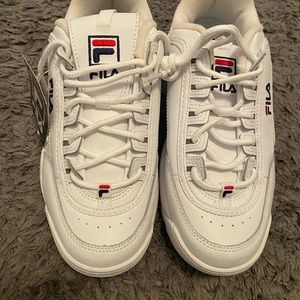FILA white sneakers